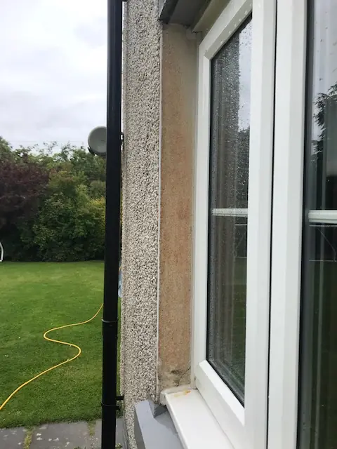 Render beside a window after cleaning